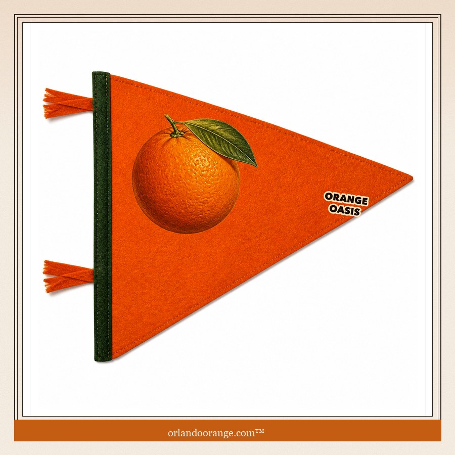 Felt pennant you print at home